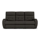 Strait Fabric Power Reclining Sofa with Power Headrests