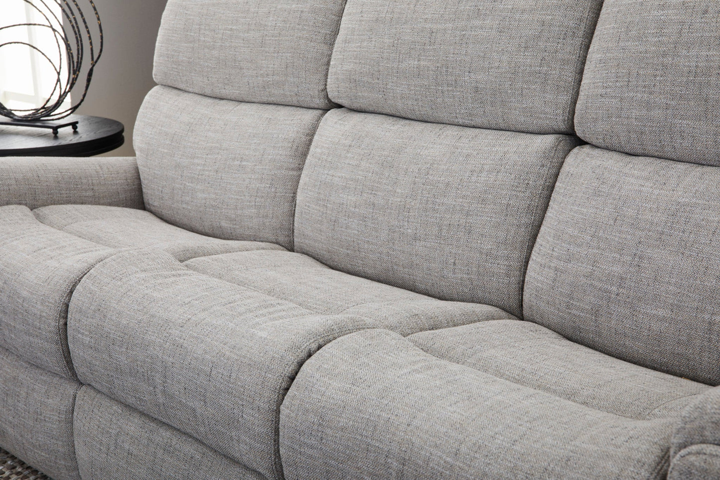 Rio Fabric Power Reclining Sofa with Power Headrests