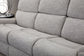 Rio Fabric Power Reclining Sofa with Power Headrests