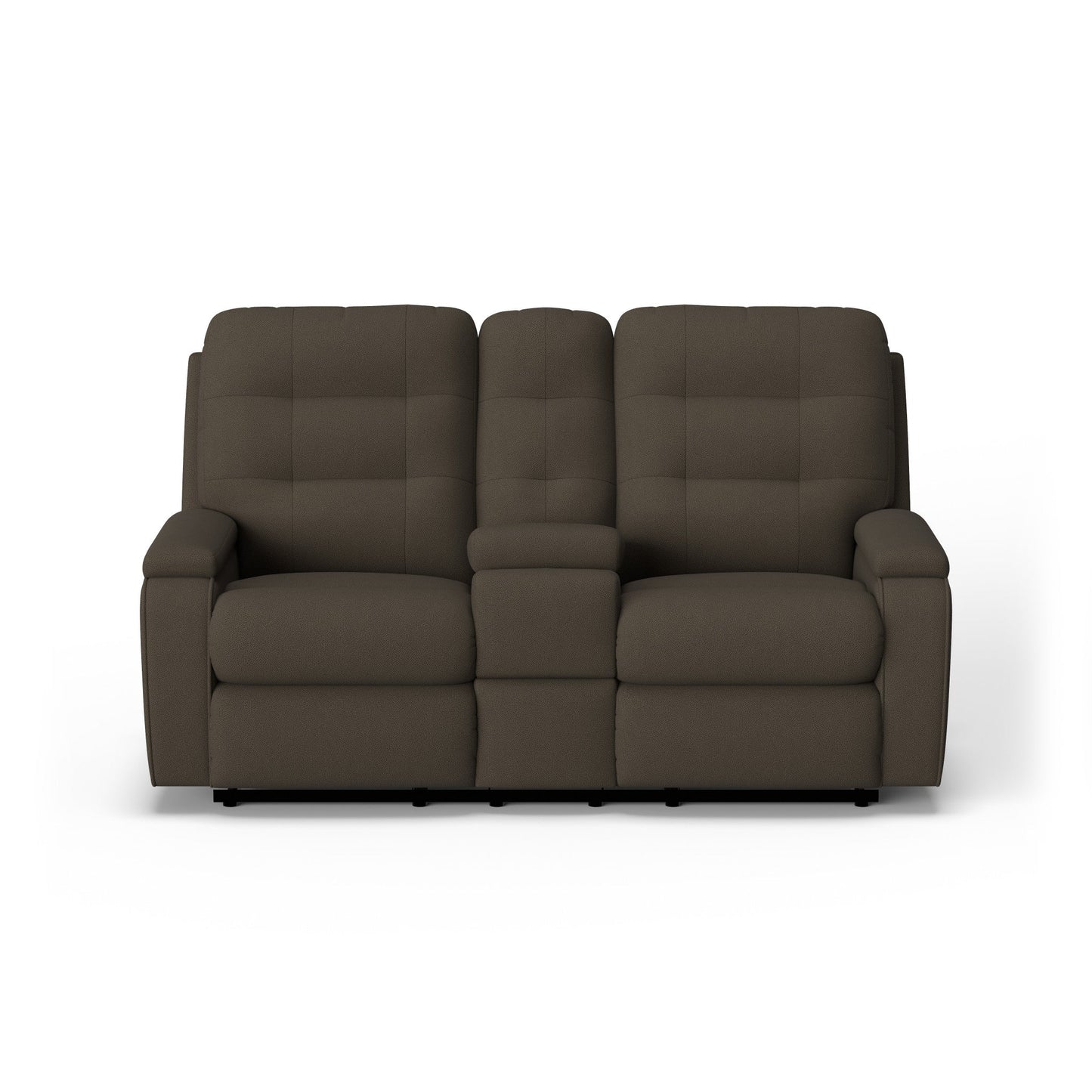 Kerrie Fabric Power Reclining Loveseat with Console