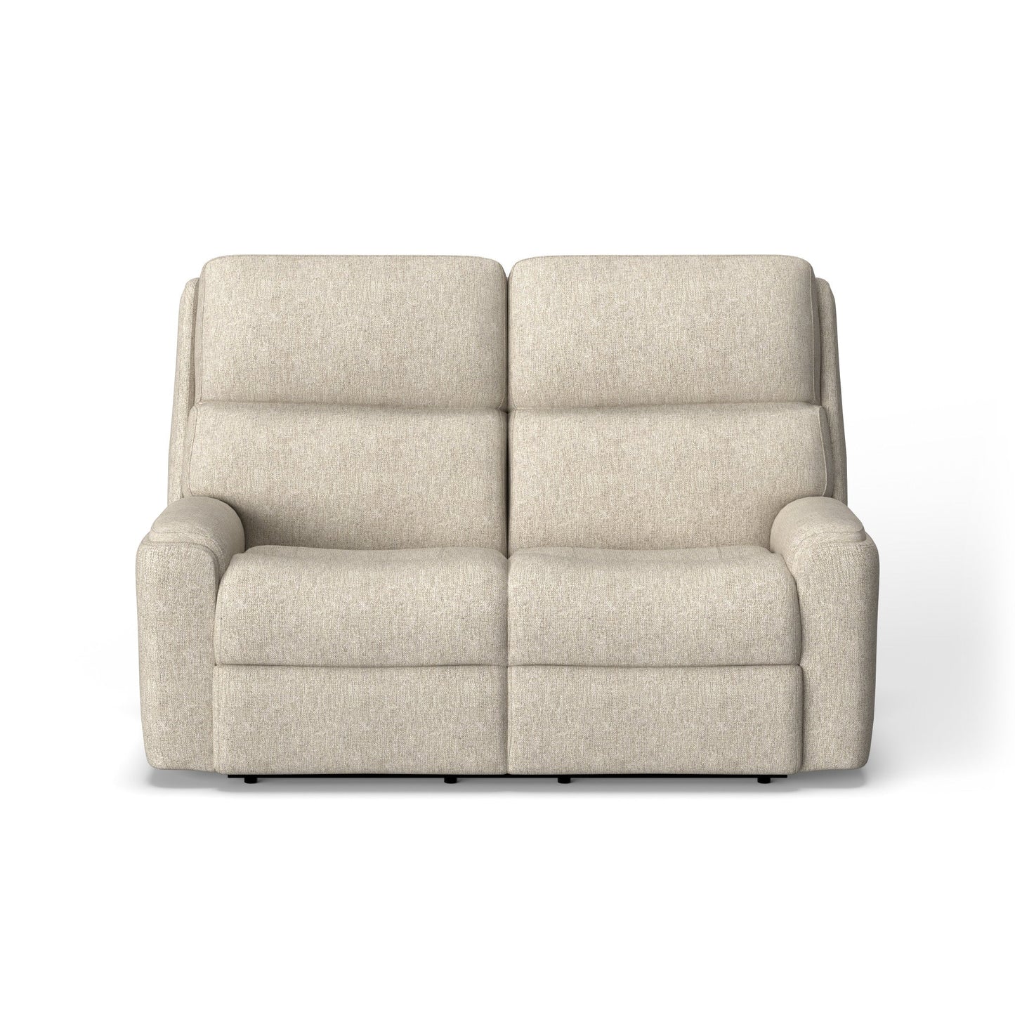 Rio Fabric Power Reclining Loveseat with Power Headrests