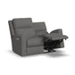 Score Fabric Power Reclining Loveseat with Power Headrests & Lumbar
