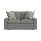 Sky Fabric Loveseat
