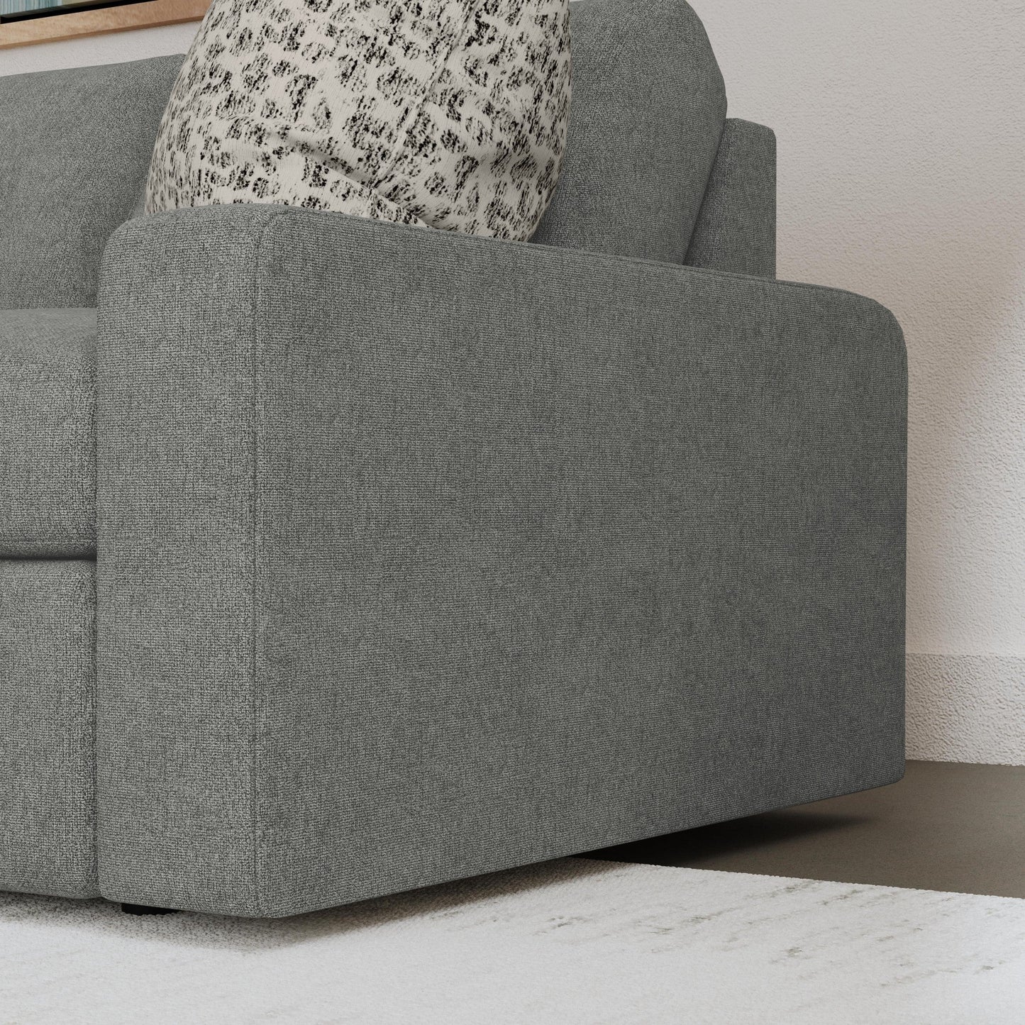 Sky Fabric Loveseat