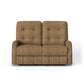 Devon Fabric Power Reclining Loveseat