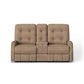 Devon Fabric Power Reclining Loveseat with Console