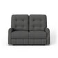 Devon Fabric Power Reclining Loveseat