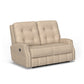 Devon Fabric Power Reclining Loveseat
