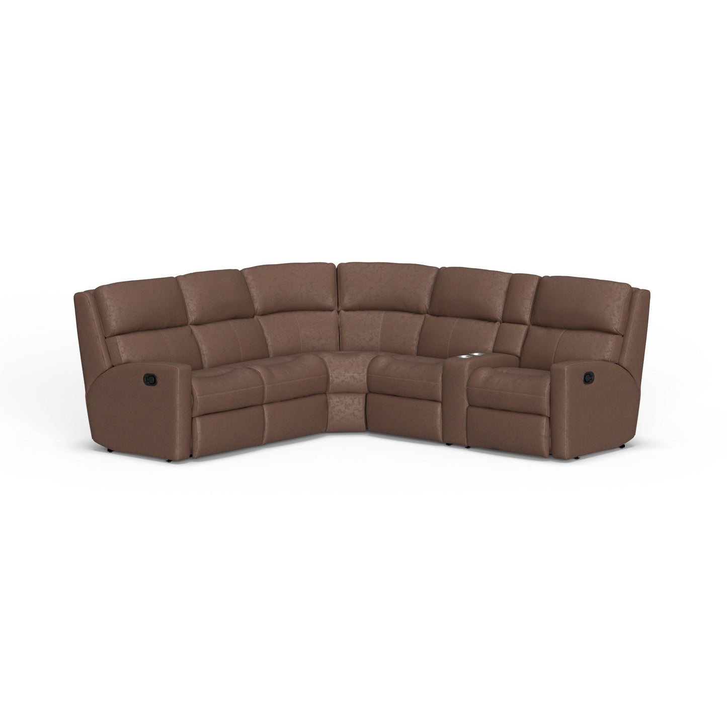 Catalina Leather Reclining Sectional