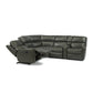 Catalina Leather Reclining Sectional