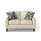 Moxy Fabric Loveseat