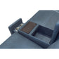 Vernon Admiral Fabric Power Reclining Sectional with Power Headrest, Lumbar, Heat, & Massage