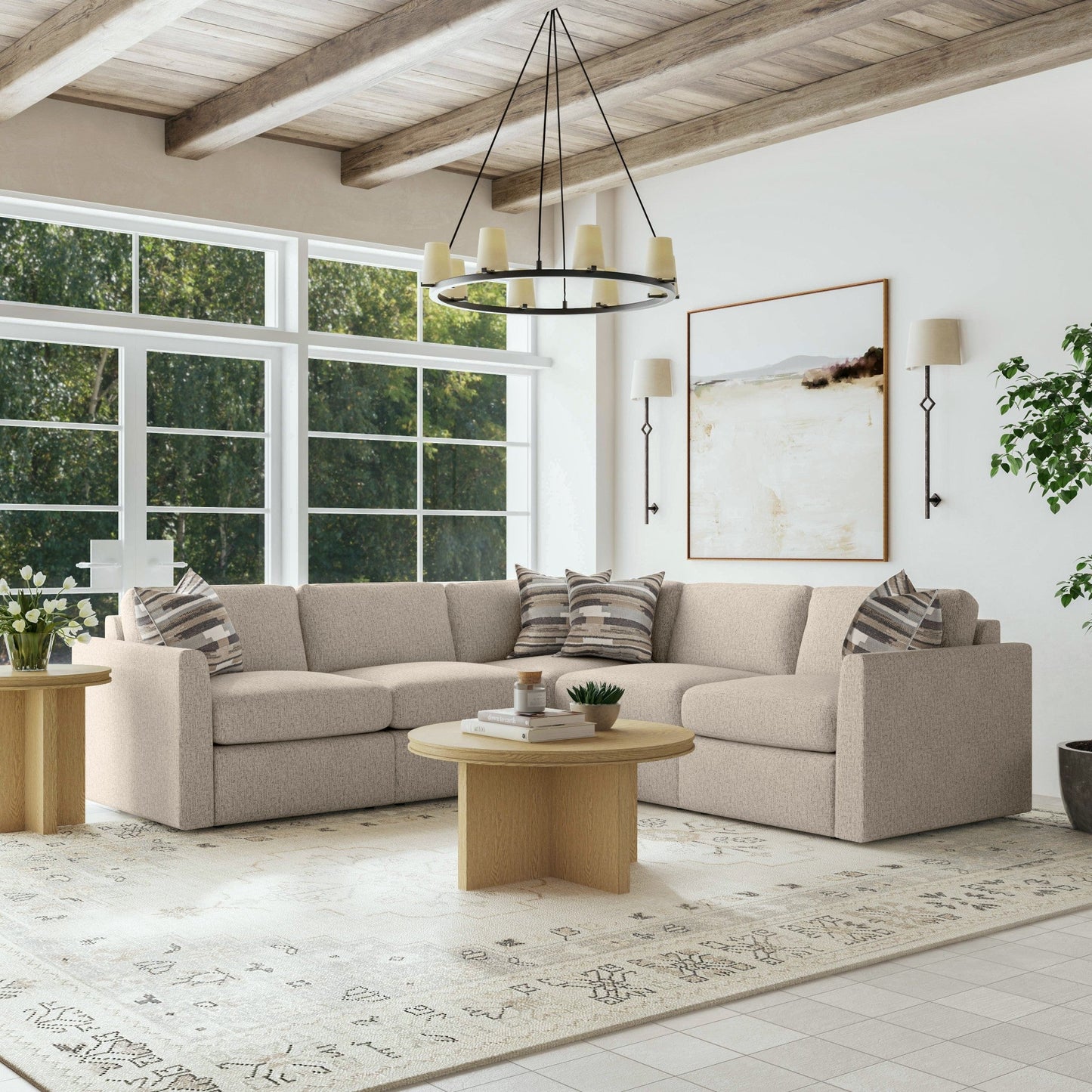 Sky Fabric Sectional