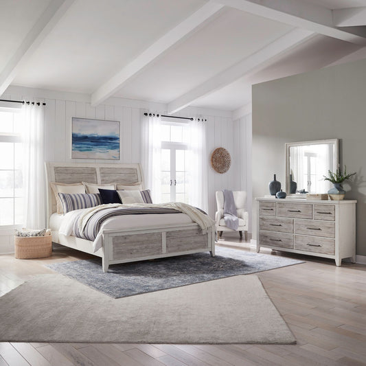 Backroads - Queen Sleigh Bed, Dresser & Mirror