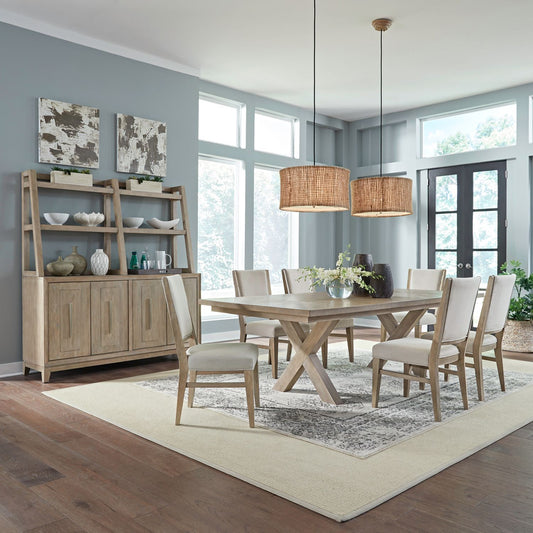 Brentwood - 7 Piece Double Pedestal Table Set