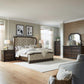 Provence Park - King California Shelter Bed, Dresser & Mirror, Chest, Night Stand
