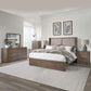 South Bend - King Shelter Bed, Dresser & Mirror, Chest, Night Stand