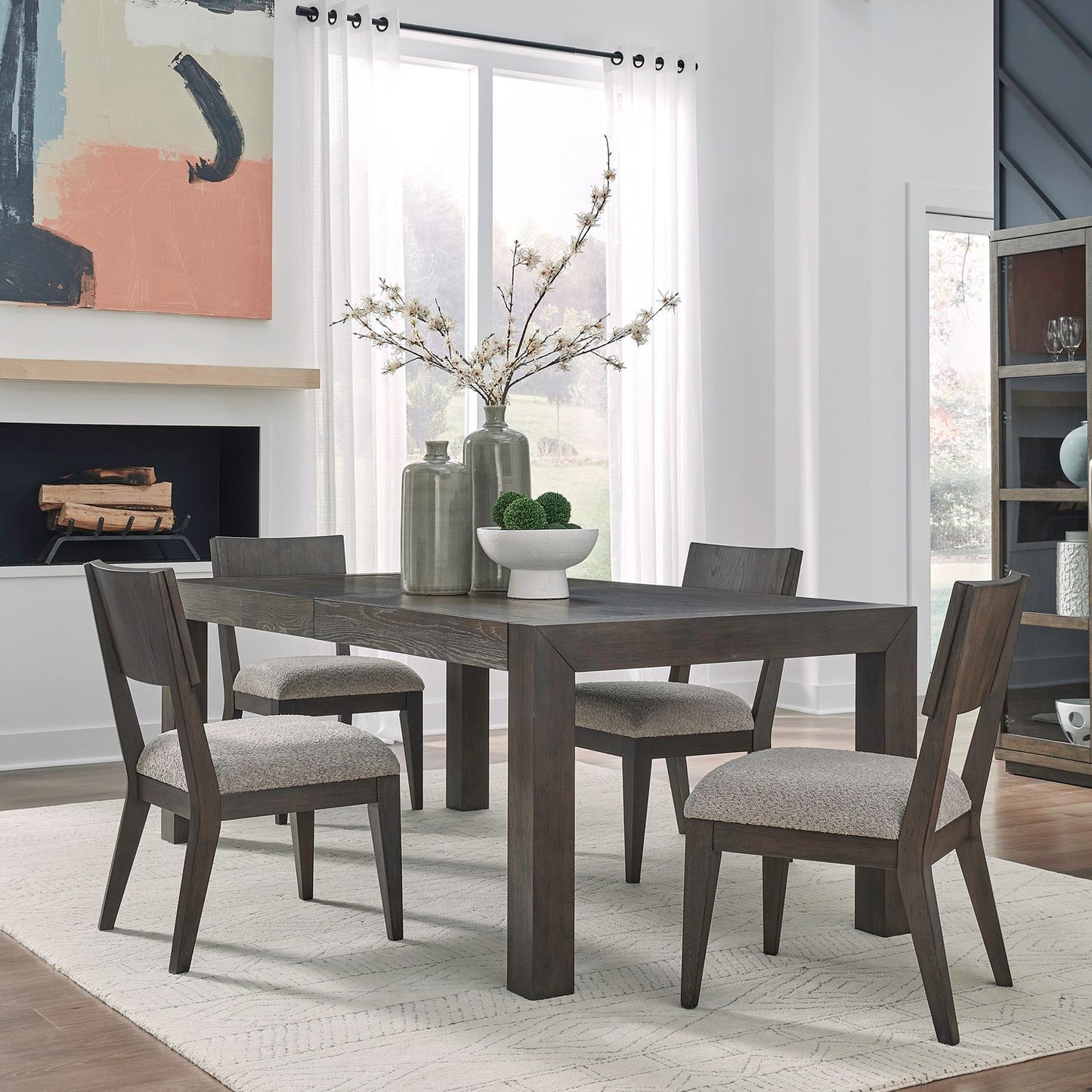 5 Piece Rectangular Table Set