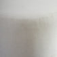 Lyra Ivory Fabric Pouf Ottoman