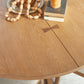 Millwork Brown Round Dining Table