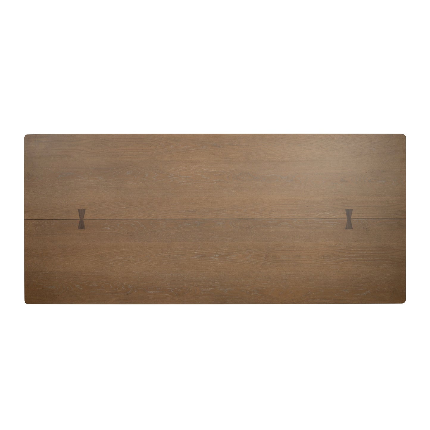 Millwork Brown Rectangular Dining Table