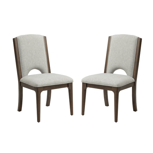 Athens Pair of Upholstered Dining Chairs