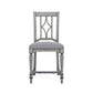 Plymouth Gray Pair of Armless Dining Chairs
