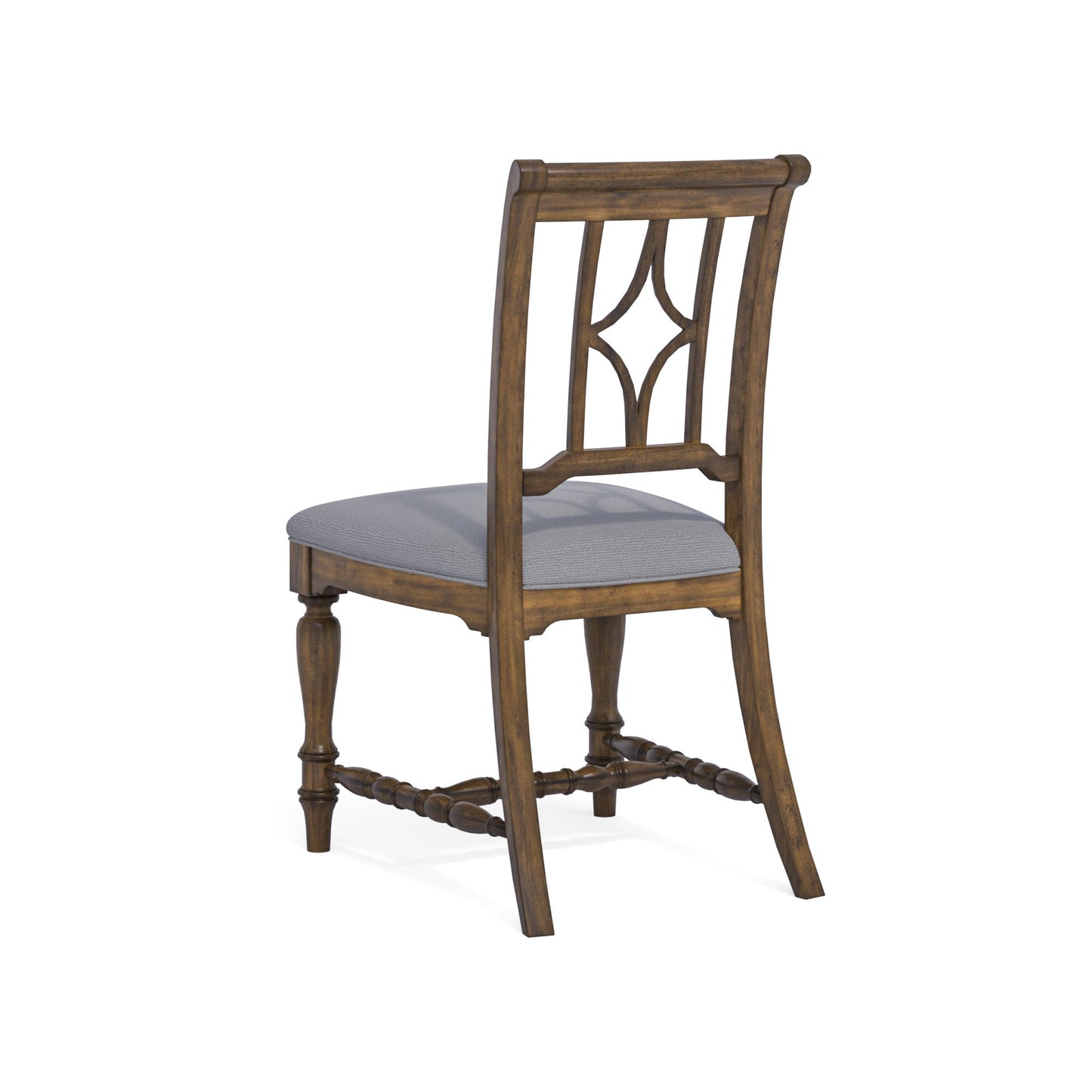 Plymouth Gray Pair of Upholstered Dining Chairs