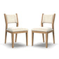 Normandy Pair of Upholstered Dining Chairs