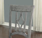 Plymouth Gray Pair of Armless Dining Chairs
