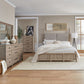 King California Poster Bed, Dresser & Mirror, Chest