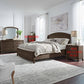 King Panel Storage Bed, Dresser & Mirror