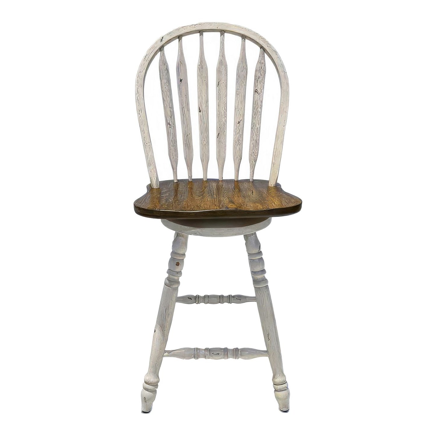 Windsor Swivel Counter Chair - White