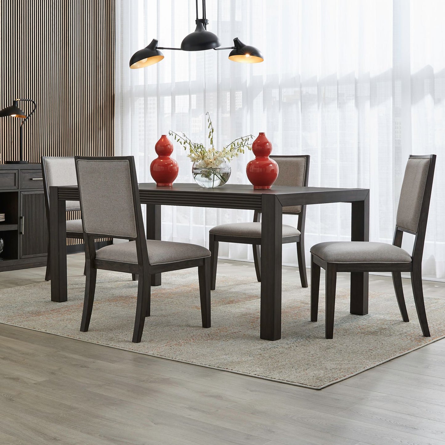 5 Piece Rectangular Table Set