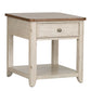 End Table with Basket