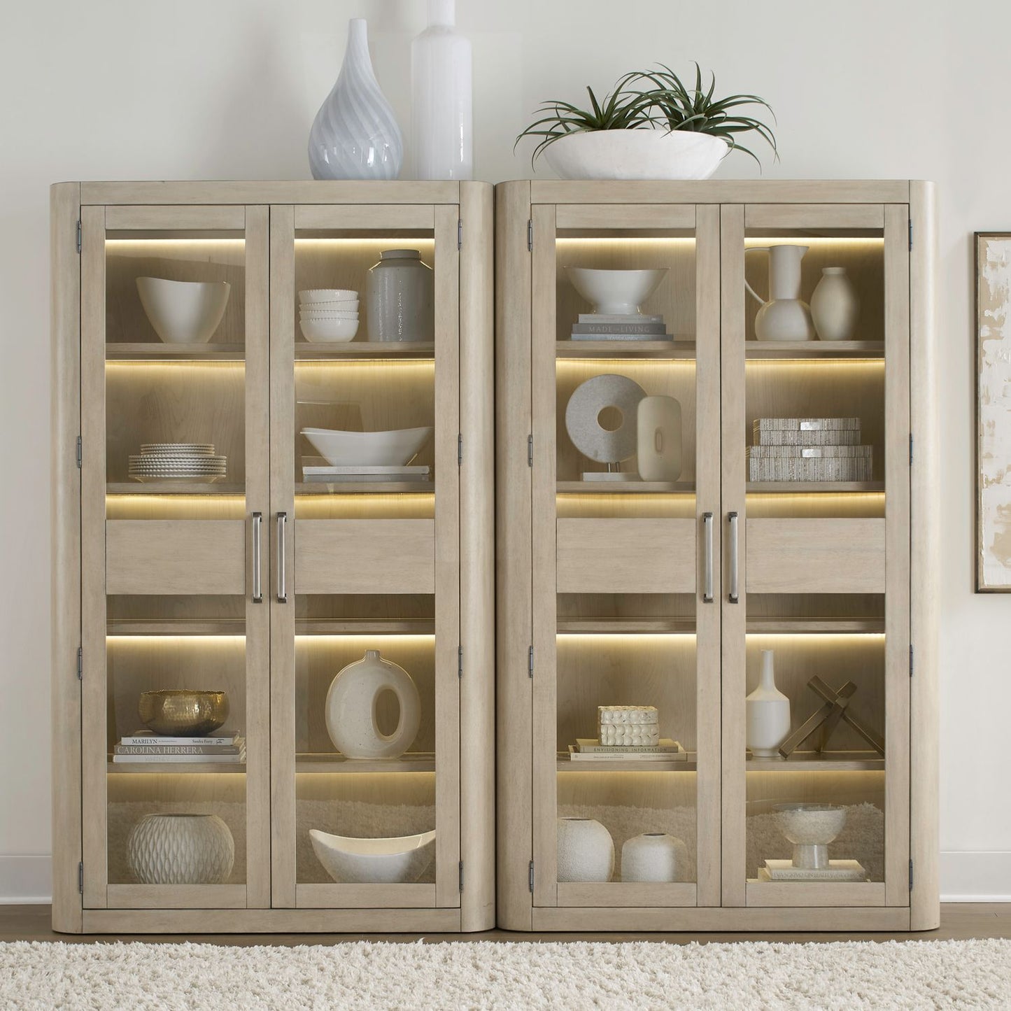 2 Piece Bunching Cabinet Set