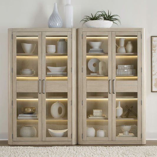 2 Piece Bunching Cabinet Set