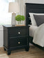 Lanolee Full Panel Storage Bed, Dresser, Mirror and Nightstand