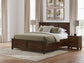 Danabrin California King Panel Storage Bed, Dresser and Mirror