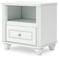 Kozlani Twin Upholstered Panel Storage Bed, Dresser, Mirror and Nightstand