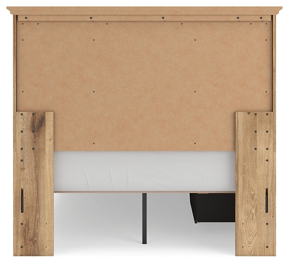 Makidern Full Panel Storage Bed