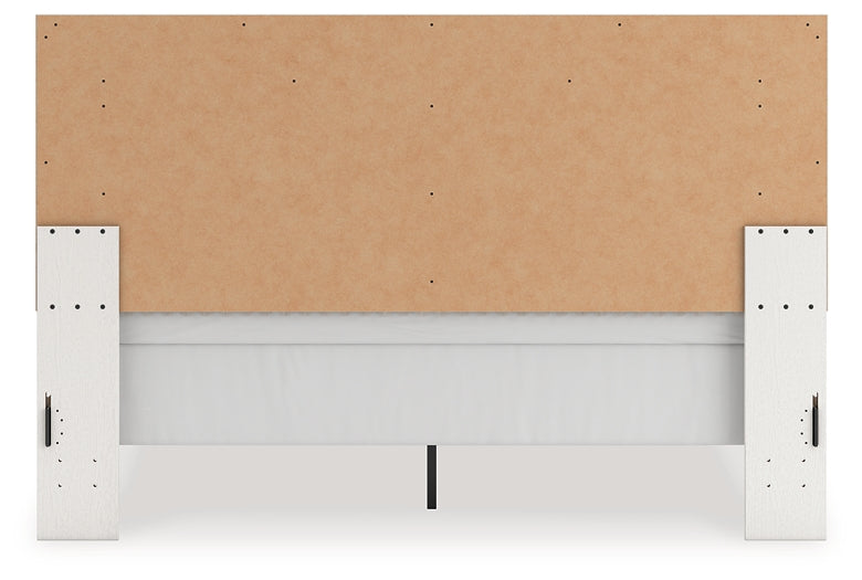 Zuraleus King Upholstered Panel Bed, Dresser and Mirror