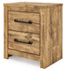 Maystonna Two Drawer Night Stand