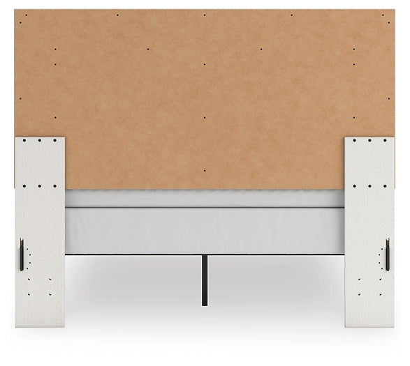 Zuraleus Queen Upholstered Panel Bed, Dresser, Mirror and Nightstand