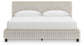 Zuraleus California King Upholstered Bed, Dresser and Mirror