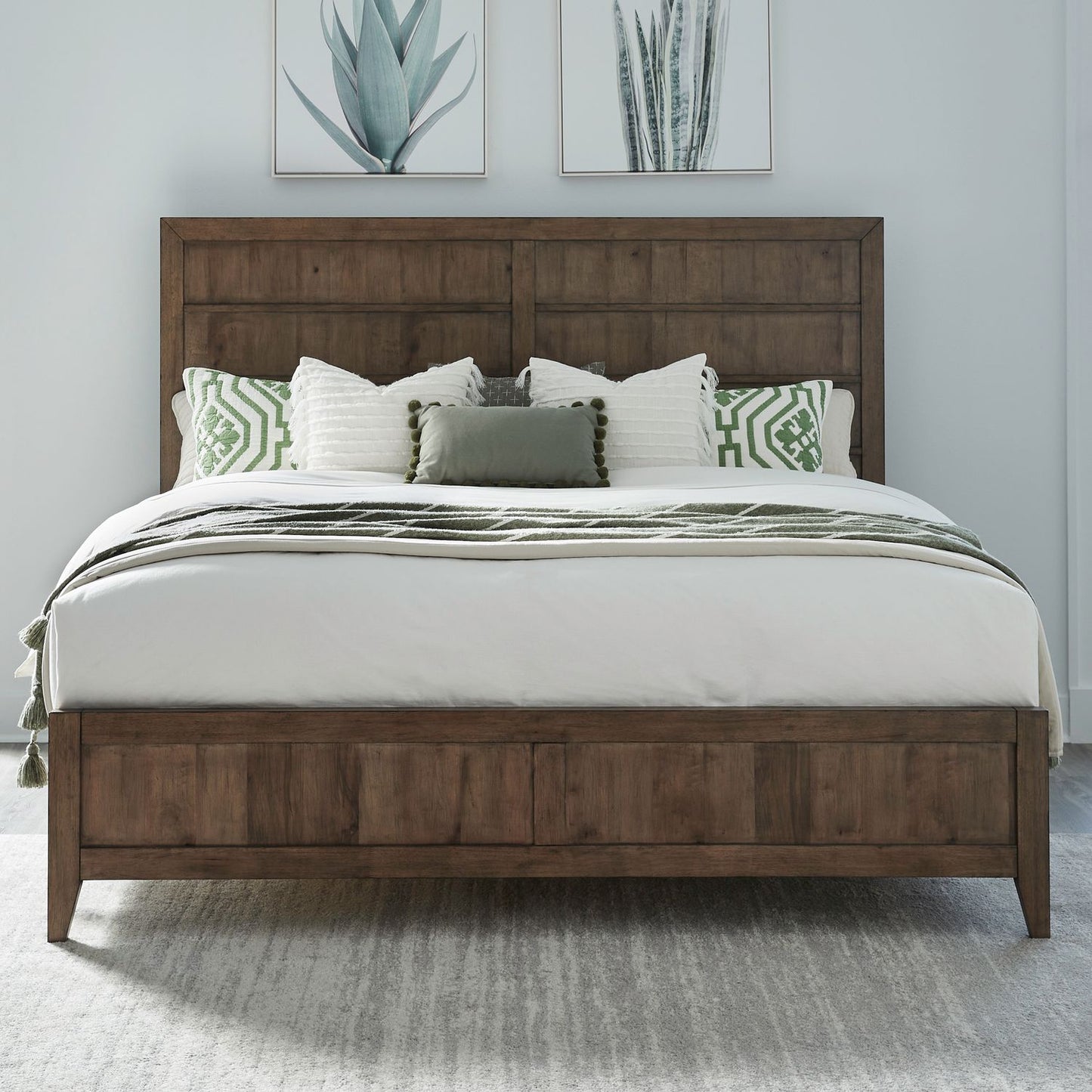 King California Panel Bed