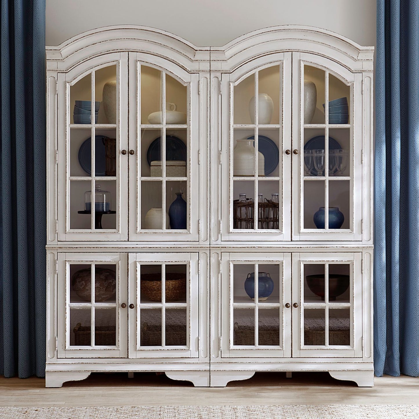 2 Piece Bunching Cabinet Set