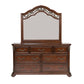 Queen Poster Bed, Dresser & Mirror, Chest, Night Stand