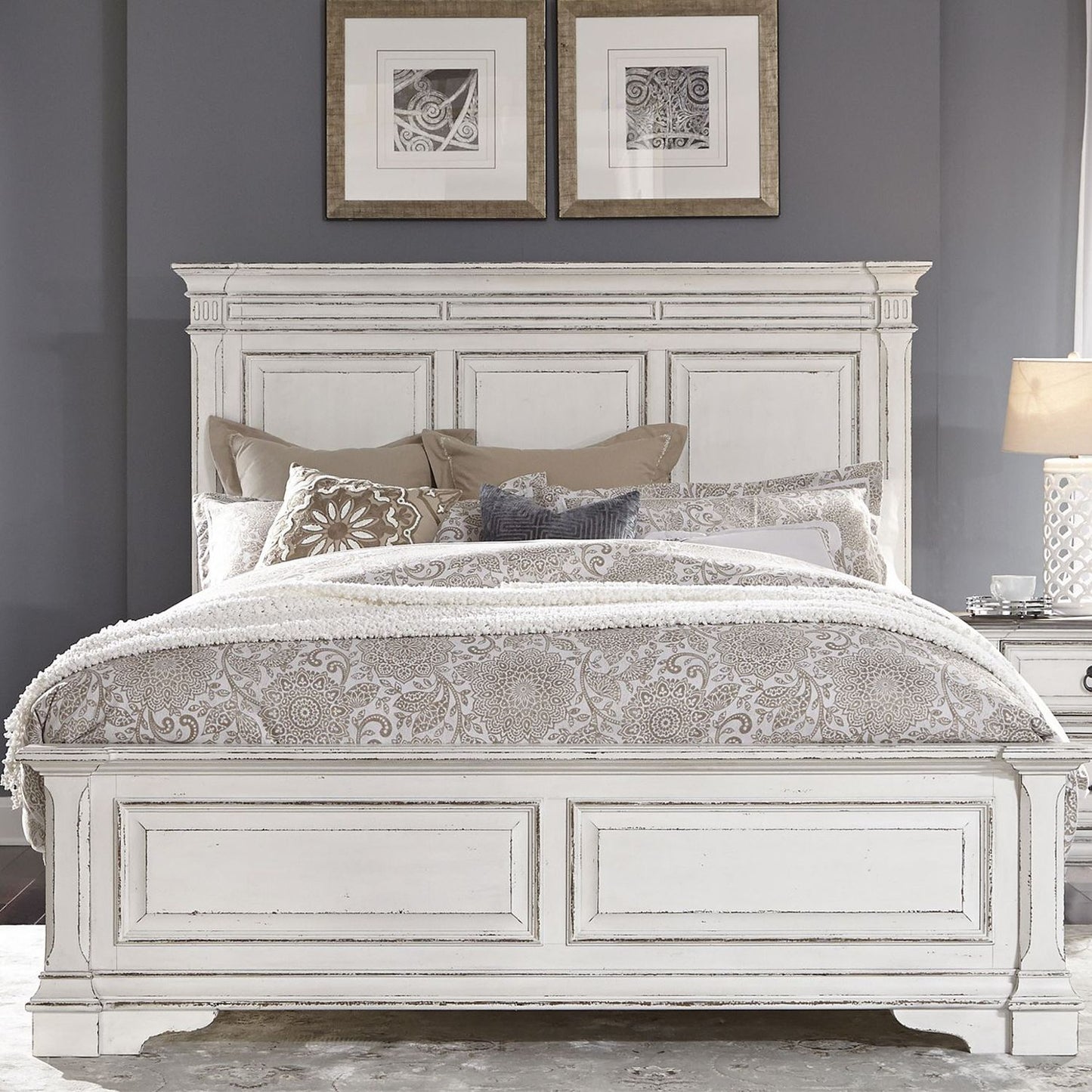 Queen Panel Bed