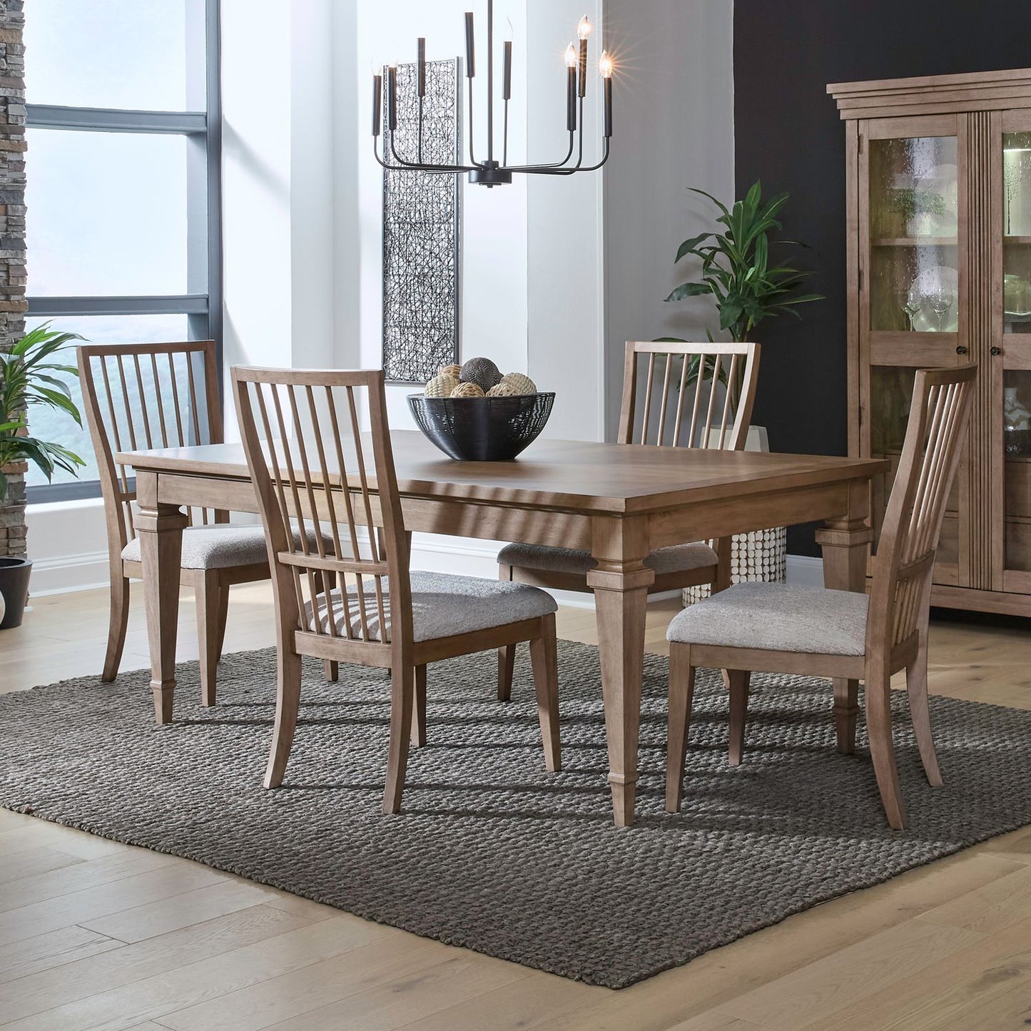 5 Piece Rectangular Table Set